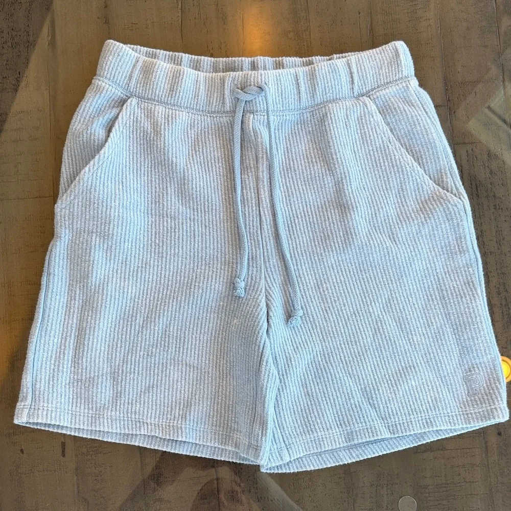 Victoria's Secret PINK Ribbed Shorts in Green & Blue Womens Size XS. 100% Cotton